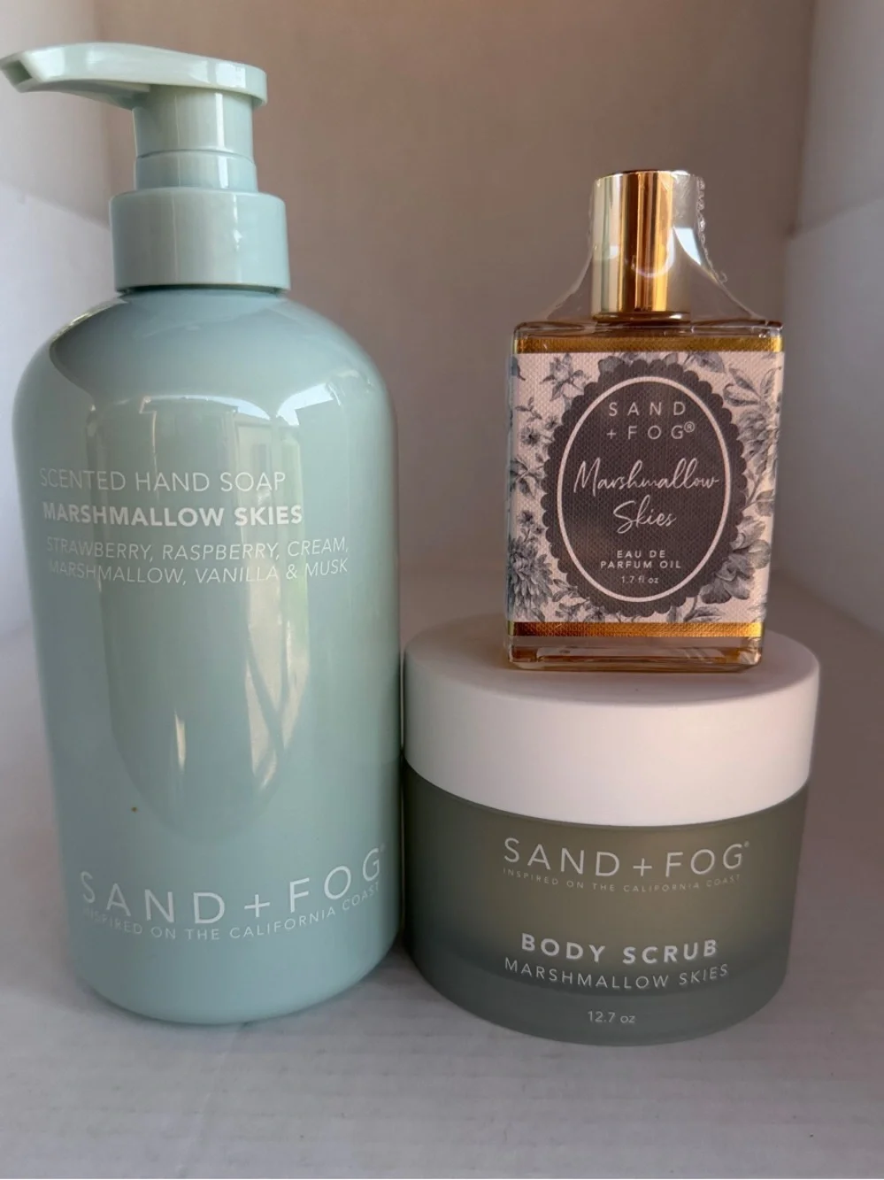 Sand + Fog 3Pc Bundle Marshmallow Skies New
